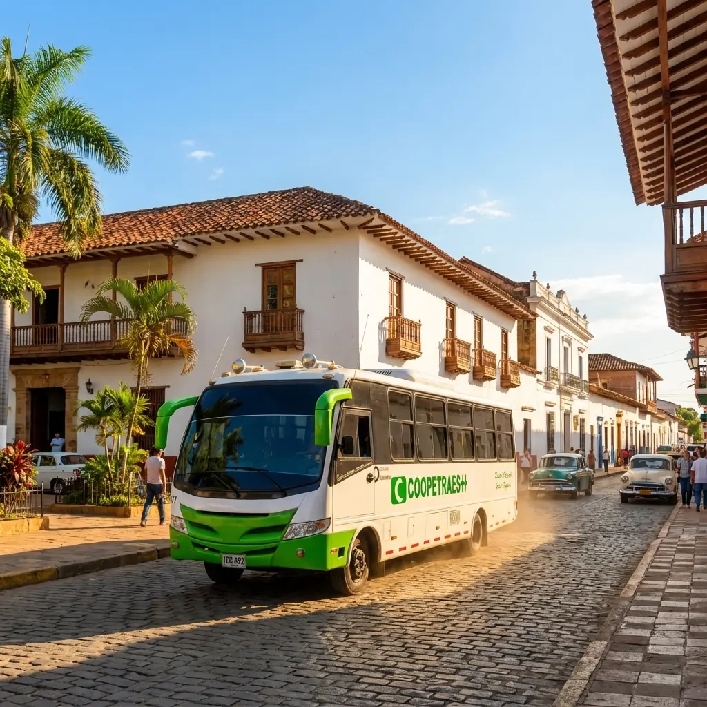 Autobús escolar moderno en zona residencial